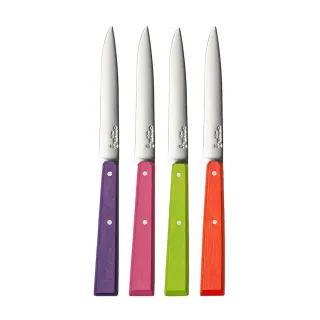 【OPINEL】法國彩色不銹鋼餐刀４件組(#OPI_001532)