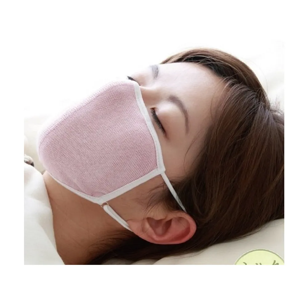 【海夫健康生活館】日本 Alphax 純蠶絲睡眠保濕口罩