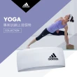 【adidas 愛迪達】Yoga 專業訓練止滑頭帶-白(ADAC-16211WH)