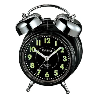 【CASIO 卡西歐】鈴聲鬧鈴桌上型鬧鐘(TQ-362-1A)