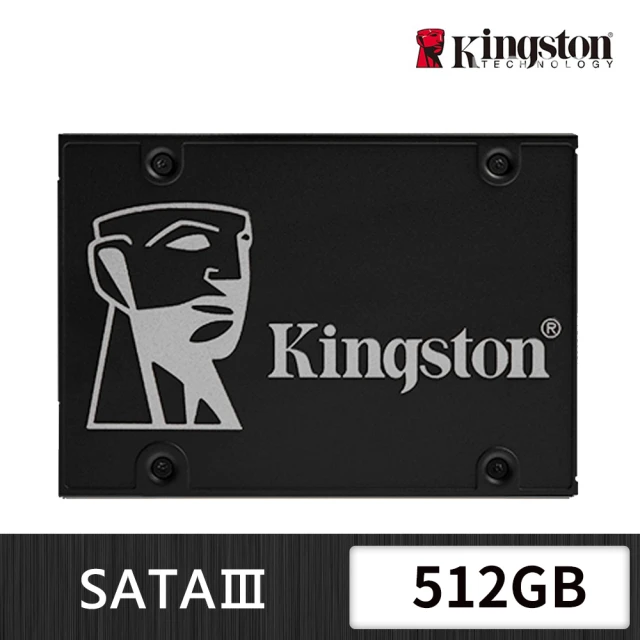 【Kingston 金士頓】KC600 512GB SATA ssd固態硬碟 (SKC600/512G) 讀 550M/寫 520M