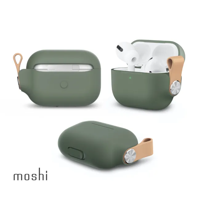 【moshi】AirPods Pro Pebbo 藍牙耳機充電盒保護套