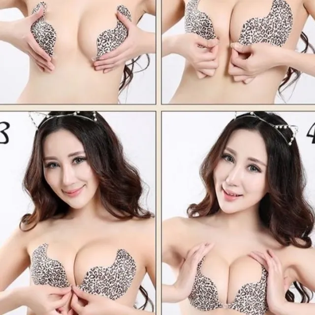 【AS 梨卡】BRA 隱形胸罩 矽膠 鯨魚 UPUP胸貼C19