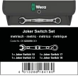 【Wera】Joker斜角可調式棘輪扳手4支組-帆布包(WJSW-4SET)