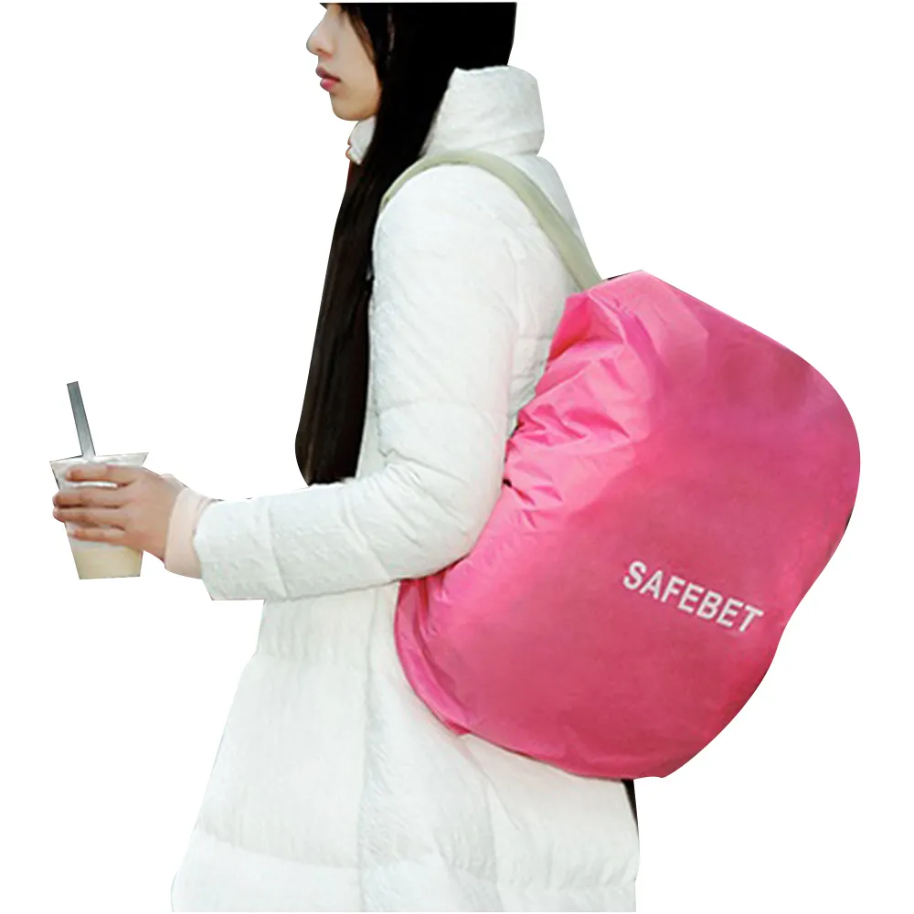 【E.City】可攜式背包防水保護套(保護背包免於淋溼)