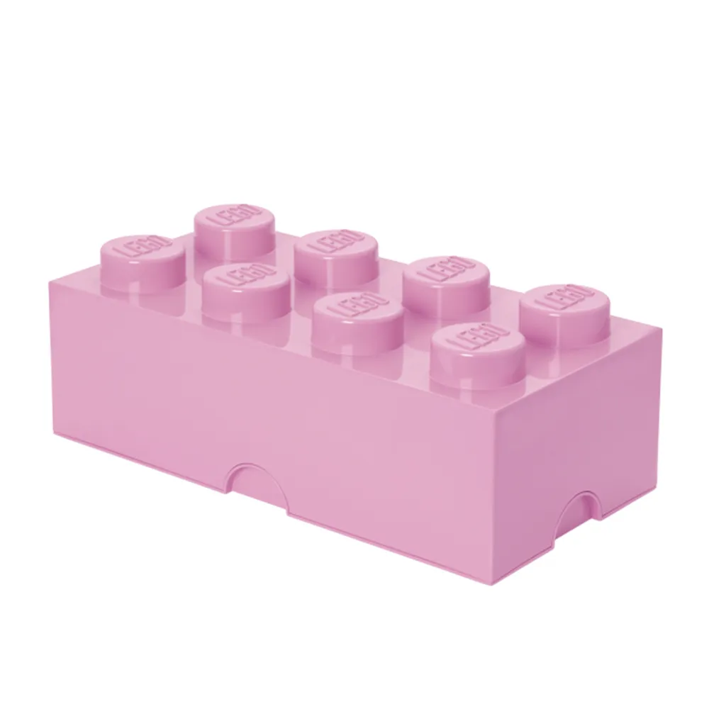 【Room Copenhagen】樂高 LEGO 八凸收納盒-淺粉(40040638)