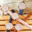 【GOTO】浪漫小資女精品時尚手錶-白x粉皮(GL0054L-2K-241)