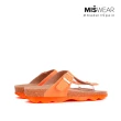 【MISWEAR】女-涼鞋-Genuins 純素皮革軟木女士夾腳涼鞋-橘色