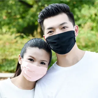 【Seoul Show 首爾秀】100%純桑蠶絲雙層防曬防塵霾透氣真絲口罩