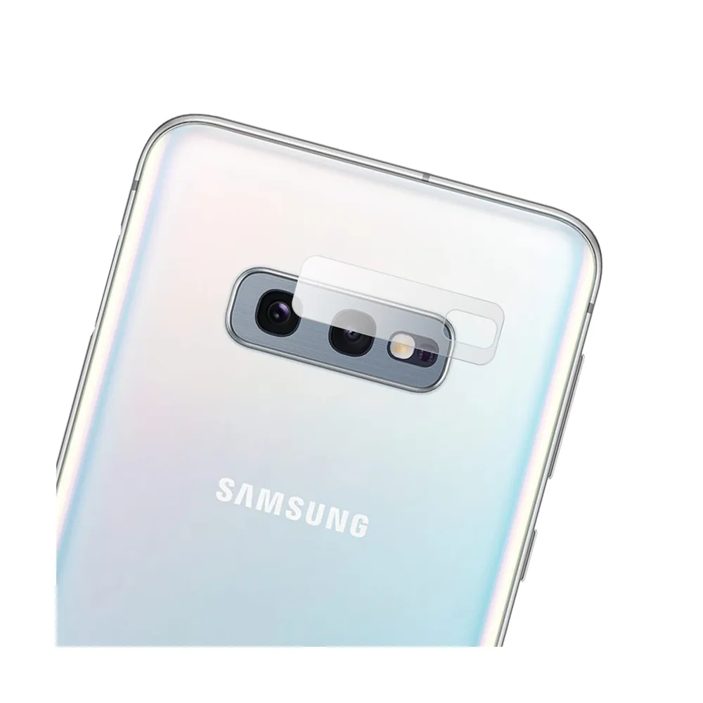 三星 Samsung S10e 透明高清非滿版9H鋼化膜手機鏡頭保護貼(3入 S10e鏡頭貼 S10e保護貼)