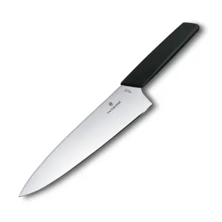 【VICTORINOX 瑞士維氏】Swiss Modern 切肉刀/黑(6.9013.20B)