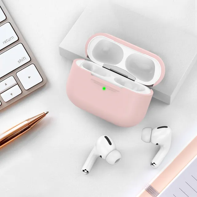 【AHAStyle】AirPods Pro 1代 無線耳機保護殼 矽膠保護套(2.0mm 連體式設計)