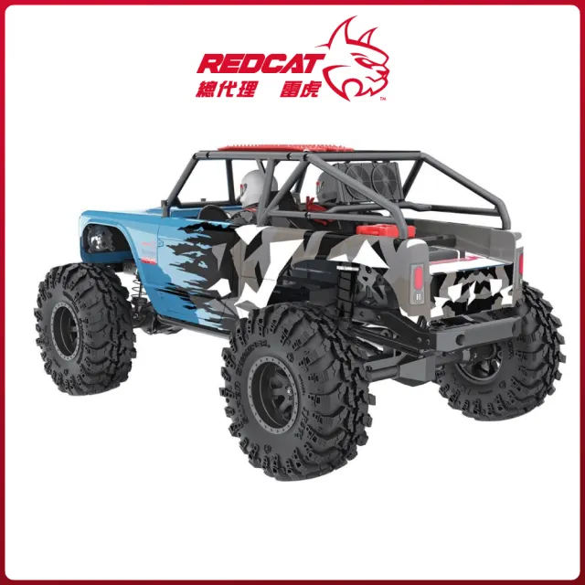 【Redcat Racing 紅貓】WENDIGO 1/10 四驅無刷攀岩賽車 藍 WENDIGO-BLUE(攀岩車)