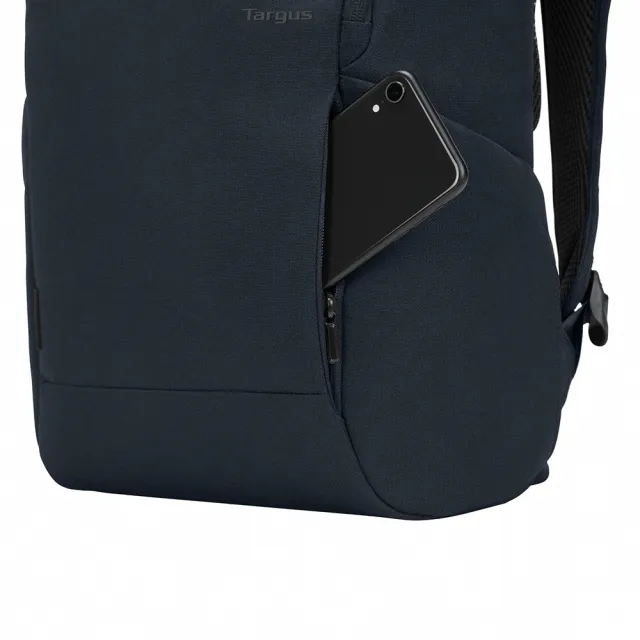 【Targus】Cypress EcoSmart 15.6 吋薄型環保後背包(海軍藍 電腦包 後背包)