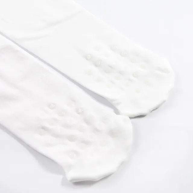【公主童襪】超細纖維純白色兒童褲襪/跳舞褲襪（1-12歲）- 3歲以下止滑