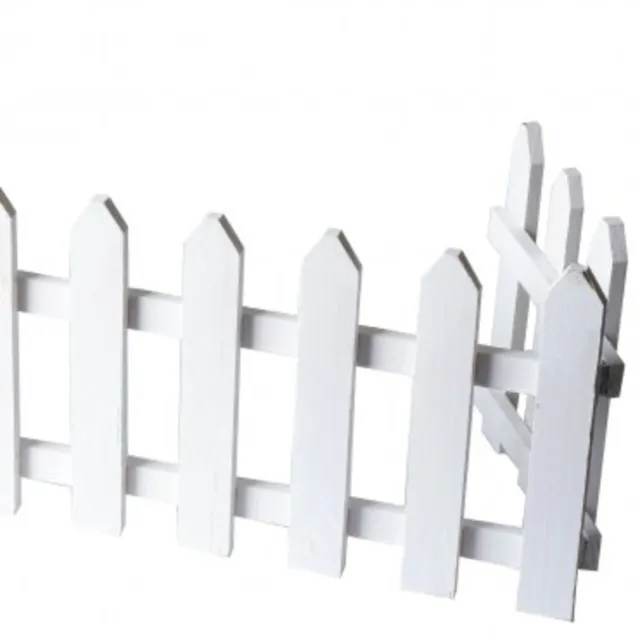【特力屋】ㄇ型圍籬 白色146cm