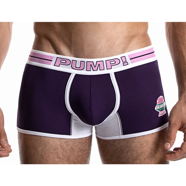 【PUMP】太空糖果 男四角褲(紫色)