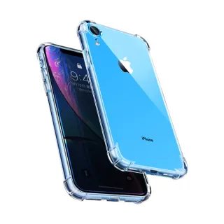 iPhoneXR 6.1吋 手機保護殼透明四角氣囊加厚款(XR手機殼 XR保護殼)