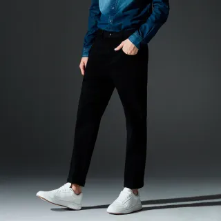 【BRAPPERS】男款 HF-Boy Friend系列-彈性直筒褲(黑)