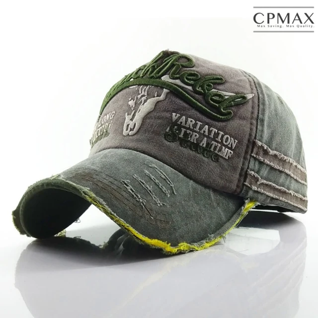 【CPMAX】復古刷舊牛仔棒球帽 牛仔布棒球帽 復古刷舊 水洗磨邊遮陽帽 男帽 女帽 棒球帽 女棒球帽(H97)