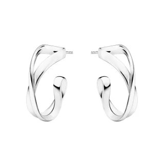 【Georg Jensen 官方旗艦店】INFINITY 耳環 小(純銀 耳環)