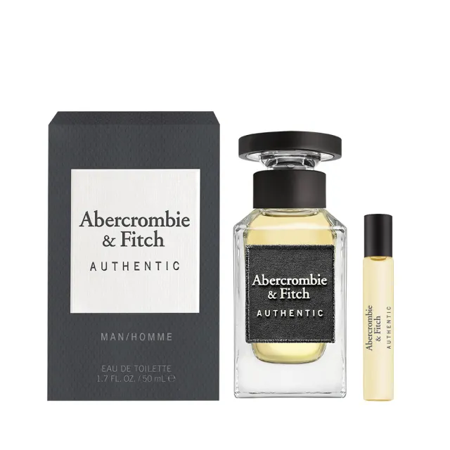 Abercrombie & Fitch】真我男性淡香水50ml(贈隨身瓶15ml.專櫃公司貨