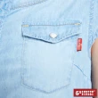 【5th STREET】女牛仔小短袖連身短褲-漂淺藍