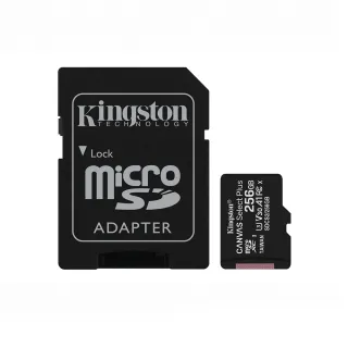 【Kingston 金士頓】Canvas Select Plus microSDXC 256G 記憶卡(SDCS2/256GB)