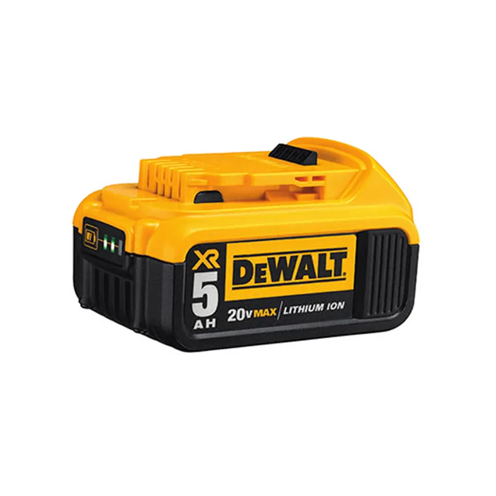 【DEWALT 得偉】20V Max XR超鋰電電池 5.0Ah(DCB205)