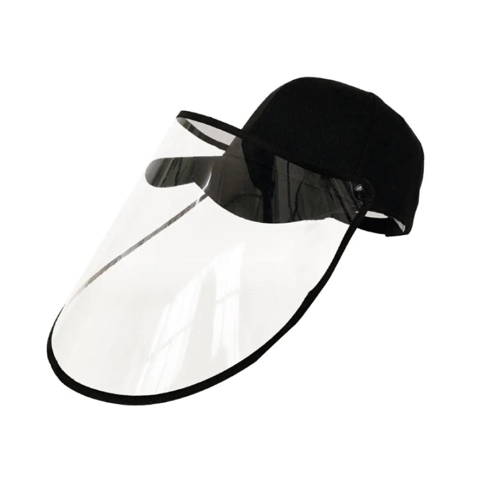 【CS22】防飛沫可拆卸防護棒球帽(防疫必備)