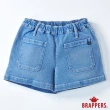【BRAPPERS】女款 Boy friend系列-腰頭鬆緊帶休閒短褲(淺藍)