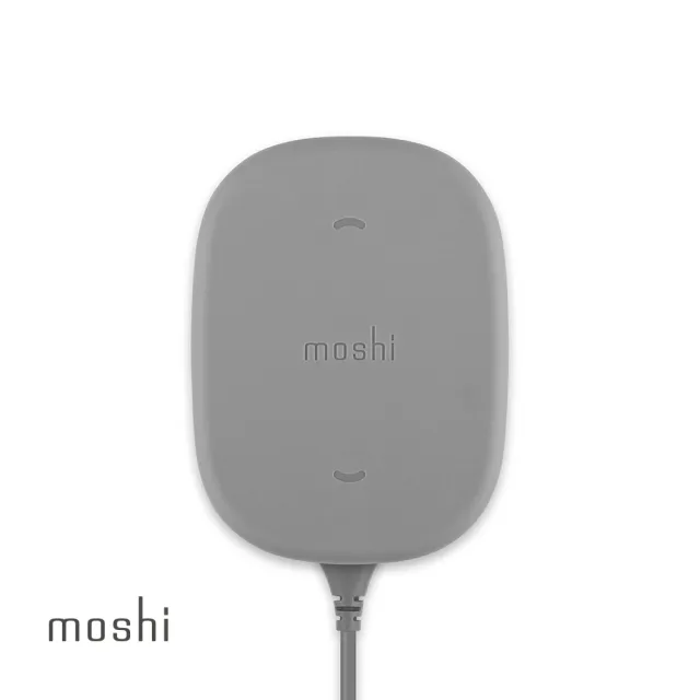 【moshi】SnapTo 磁吸無線充電座附磁吸固定基座組