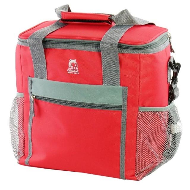 【特力屋】GRIZZLY灰熊保冷袋19L 紅