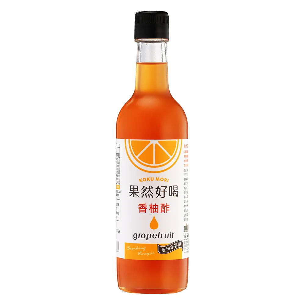 【穀盛】果然好喝水果飲用醋香柚酢360mlX1瓶