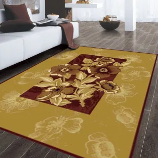 【范登伯格】比利時 芭比典雅絲質地毯-花開(140x190cm)