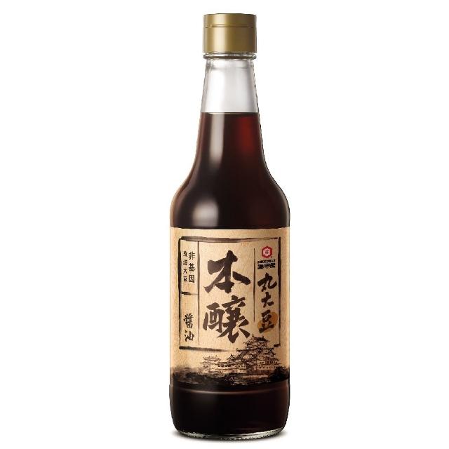 【龜甲萬】丸大豆本釀醬油500mlx1入  (TQF微笑標章)