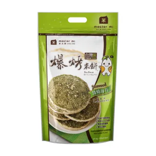 【米大師】爆烤米餅54gx1包(醬燒海苔)