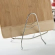 【G+ 居家】2入組 304不鏽鋼桌上型砧板架(鍋蓋架/鍋蓋座/廚房置物架)