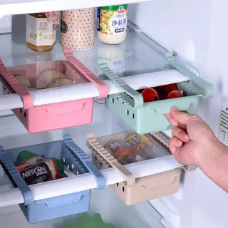 【JIAGO】冰箱抽屜式收納盒