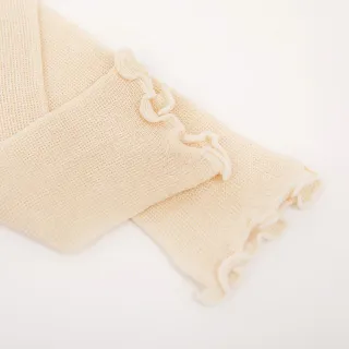 【MARURU】日本製有機棉嬰童手/腳兩用襪套 （一雙）(嬰幼寶寶嬰童baby 襪套襪子 有機棉兩用襪套)