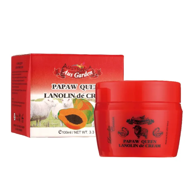 【Ausgarden 澳維花園】植萃舒緩抗皺修護木瓜霜100ml(天然木瓜抗老撫紋淡化斑點)