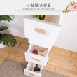 【HOUSE 好室喵】木天板-TODAY衣物抽屜式五層收納櫃(台灣製造-白色)