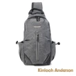 【Kinloch Anderson】Force 極簡造型機能單肩包(黑色)