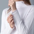 【矜蘭妃】100%喀什米爾捲邊鬆高領羊絨衫
