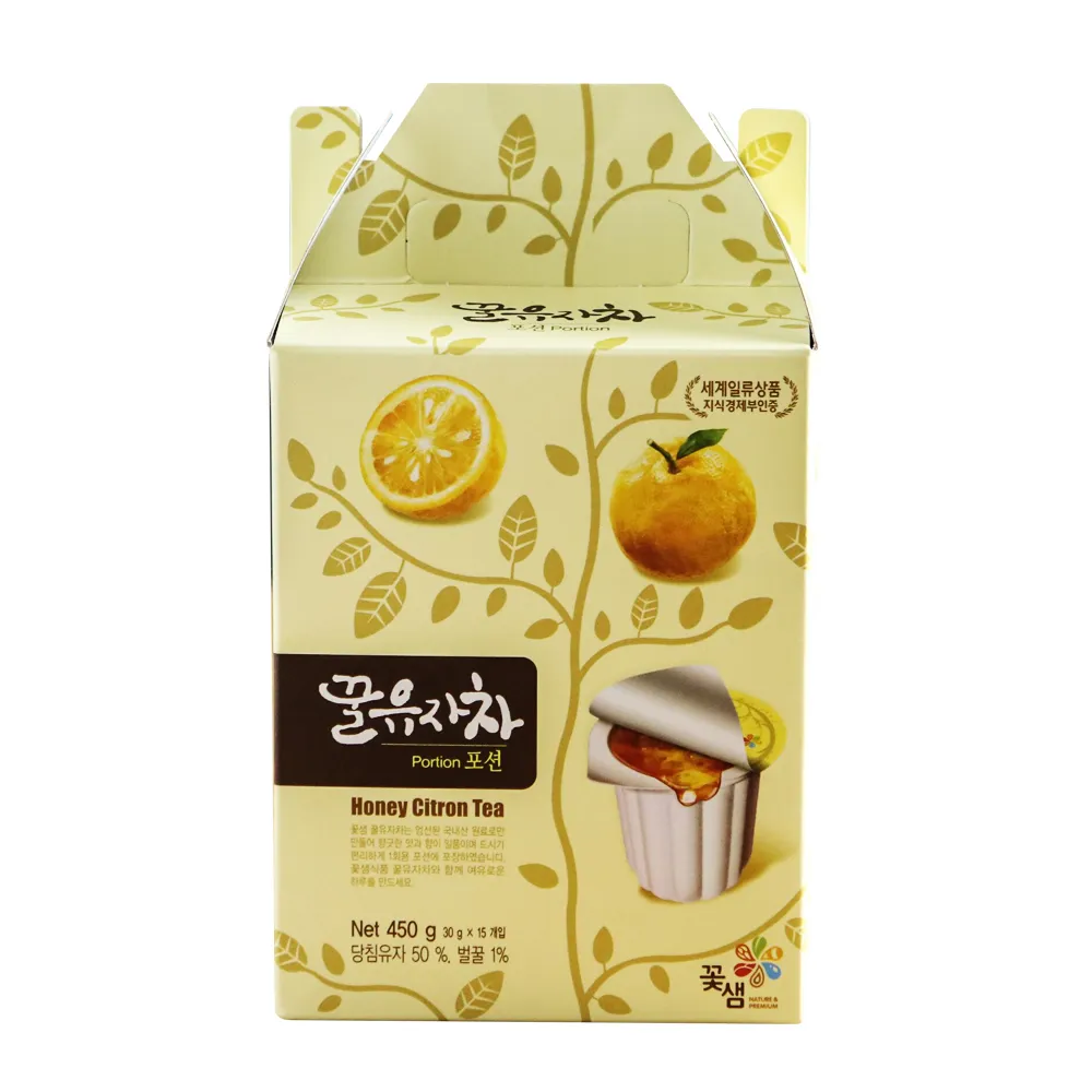 【Honey Citron Tea】蜂蜜柚子隨身茶球(30g*15顆/盒)