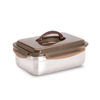 【CookPower 鍋寶】316不銹鋼提把保鮮盒2800ML(BVS-2811)