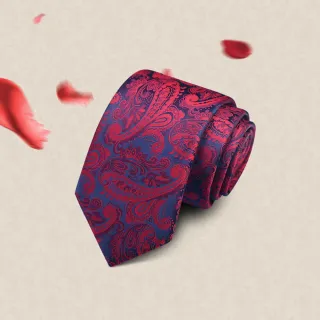 【拉福】領帶英翔精品6cm中窄版領帶手打領帶-手打