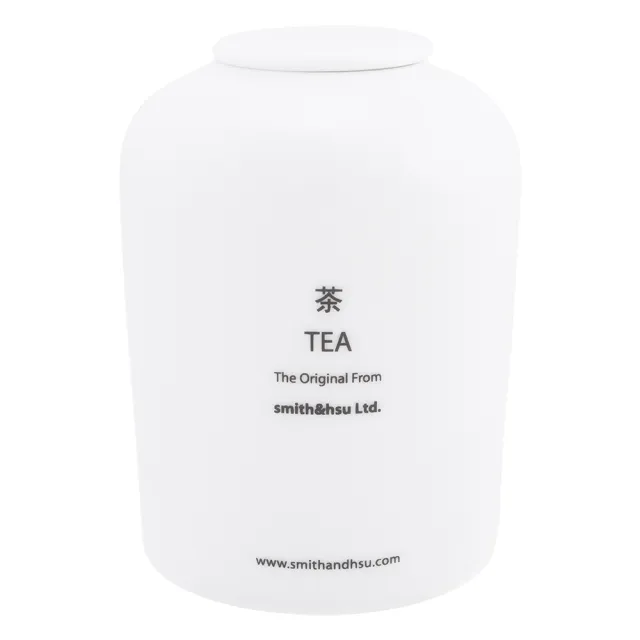 【smith&hsu】鮮彩陶瓷茶罐(白色)