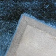 【山德力】歐密地毯 - 藍 160x230cm(地毯 長毛 毯子 毛毯 溫暖 生活美學)
