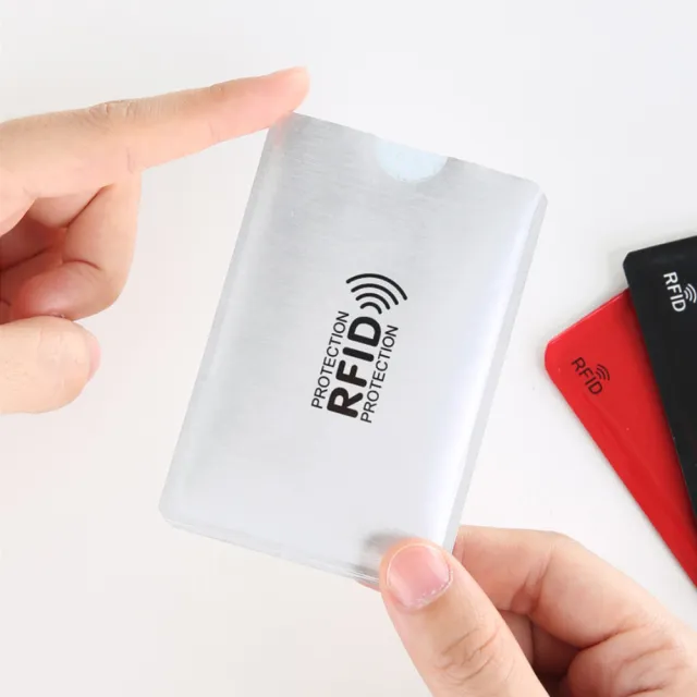 【CS22】RFID安全防盜刷信用卡套-40入組(悠遊卡/證件卡套)